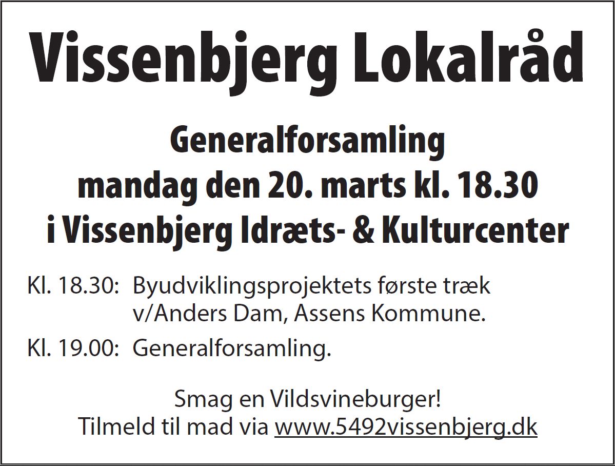 GeneralforsamlingIndkaldelse